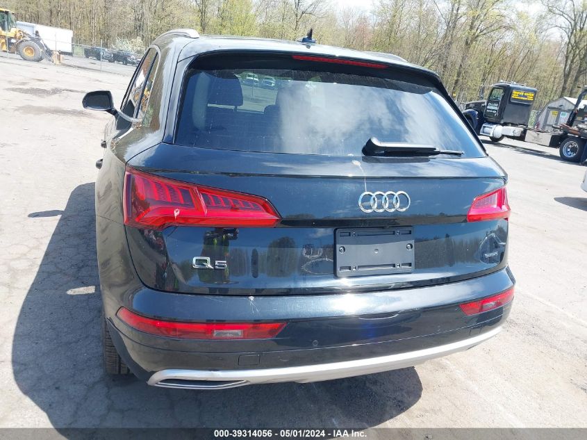 2020 Audi Q5 Premium Plus 45 Tfsi Quattro S Tronic VIN: WA1BNAFY5L2089693 Lot: 39314056