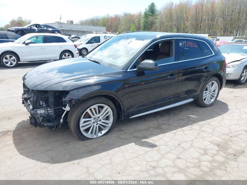 2020 Audi Q5 Premium Plus 45 Tfsi Quattro S Tronic VIN: WA1BNAFY5L2089693 Lot: 39314056