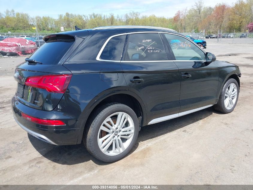 2020 Audi Q5 Premium Plus 45 Tfsi Quattro S Tronic VIN: WA1BNAFY5L2089693 Lot: 39314056