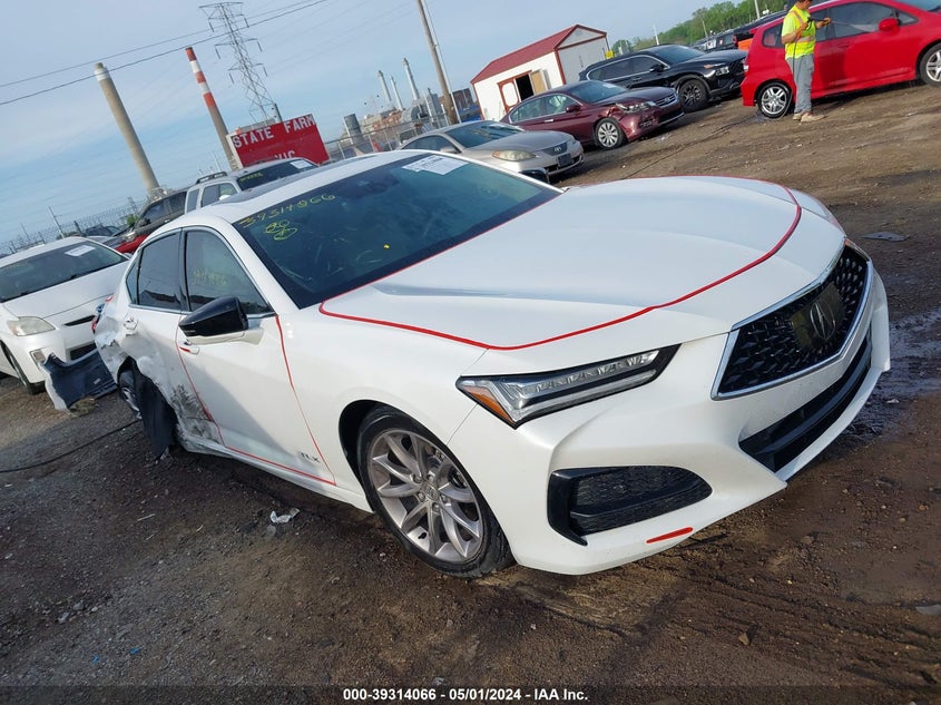 2021 Acura Tlx Standard VIN: 19UUB5F30MA011446 Lot: 39314066