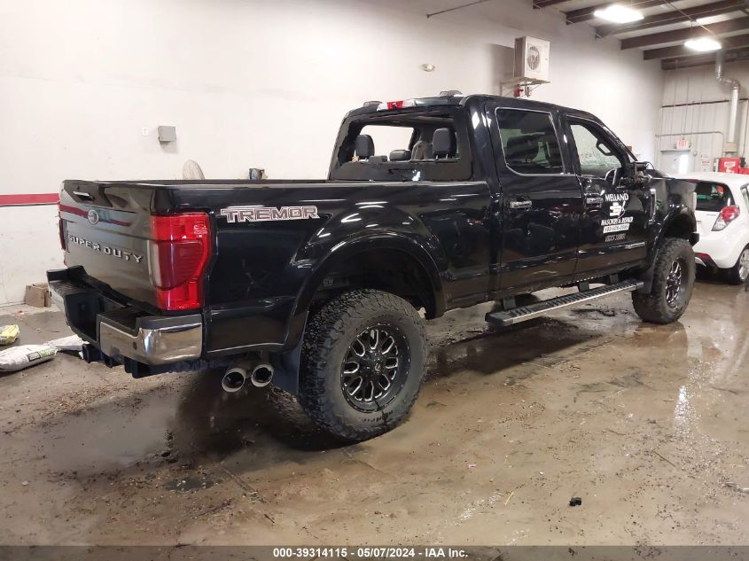 2020 Ford F-250 Lariat VIN: 1FT8W2BT0LEE42613 Lot: 39314115