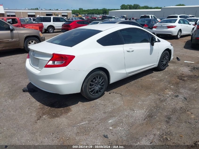 2013 Honda Civic Lx VIN: 2HGFG3B59DH520975 Lot: 39314139