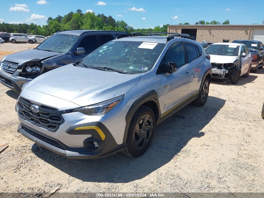 2024 Subaru Crosstrek Sport VIN: 4S4GUHF67R3748264 Lot: 39314166