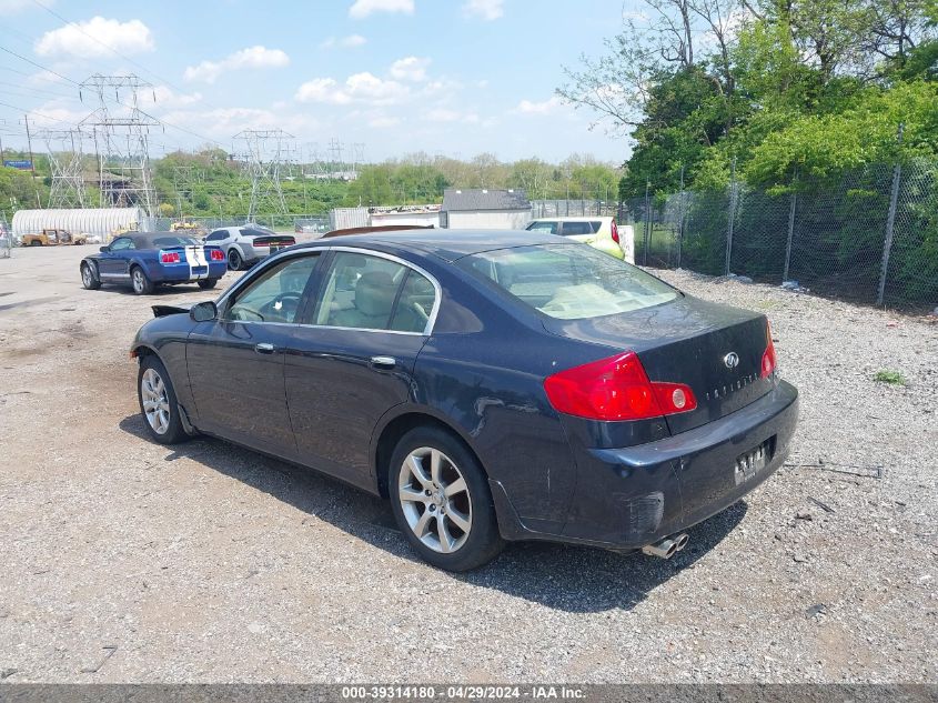 JNKCV51F36M602227 | 2006 INFINITI G35X