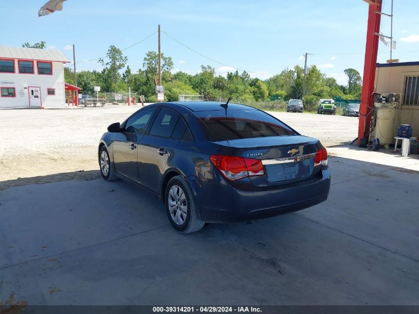 1G1PA5SG9D7207835 | 2013 CHEVROLET CRUZE