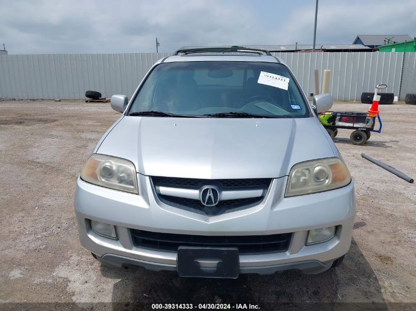 2006 Acura Mdx VIN: 2HNYD18816H524067 Lot: 39314333