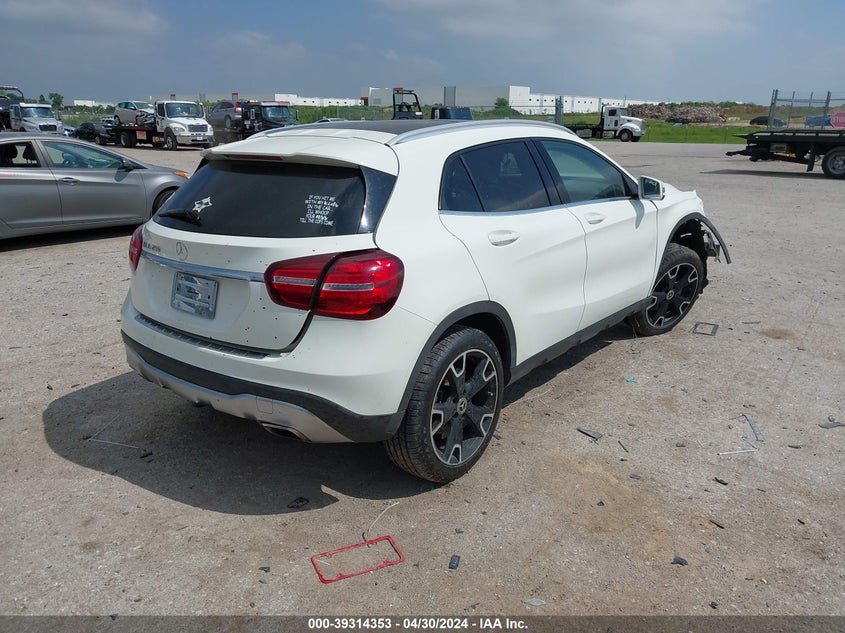 2018 Mercedes-Benz Gla 250 VIN: WDCTG4EB7JJ397285 Lot: 39314353