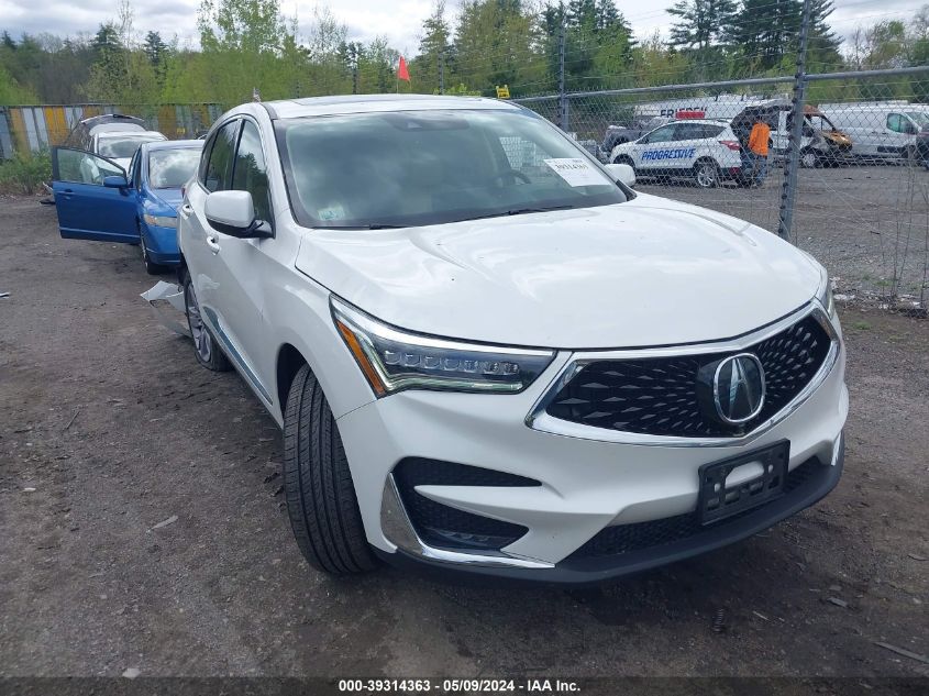 2021 Acura Rdx Advance Package/Pmc Edition VIN: 5J8TC2H73ML003238 Lot: 39314363