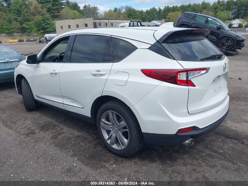 2021 Acura Rdx Advance Package/Pmc Edition VIN: 5J8TC2H73ML003238 Lot: 39314363