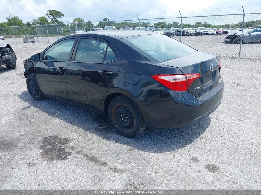 2017 Toyota Corolla Le VIN: 5YFBURHE3HP639959 Lot: 39314374