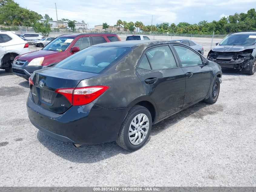 2017 Toyota Corolla Le VIN: 5YFBURHE3HP639959 Lot: 39314374