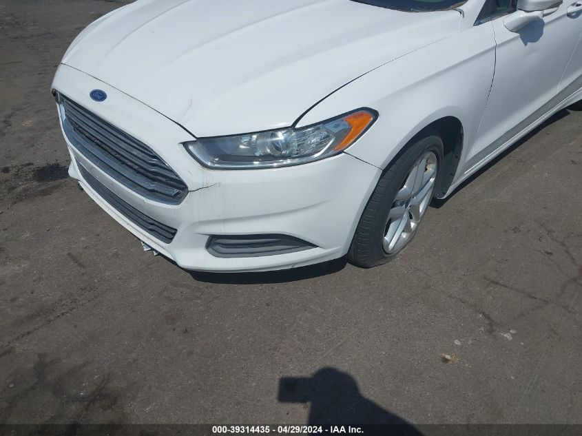 2016 Ford Fusion Se VIN: 1FA6P0H78G5116153 Lot: 39314435