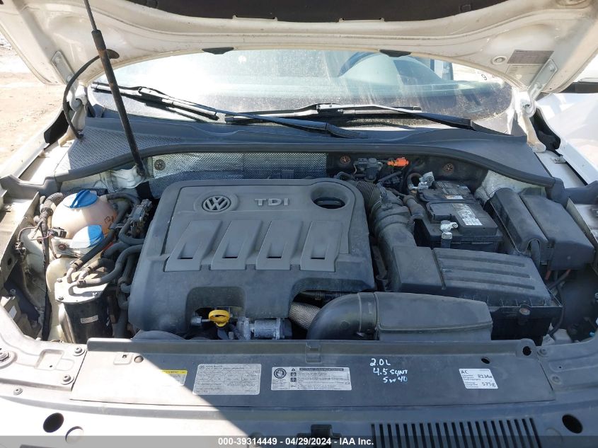 1VWCN7A36EC073361 | 2014 VOLKSWAGEN PASSAT