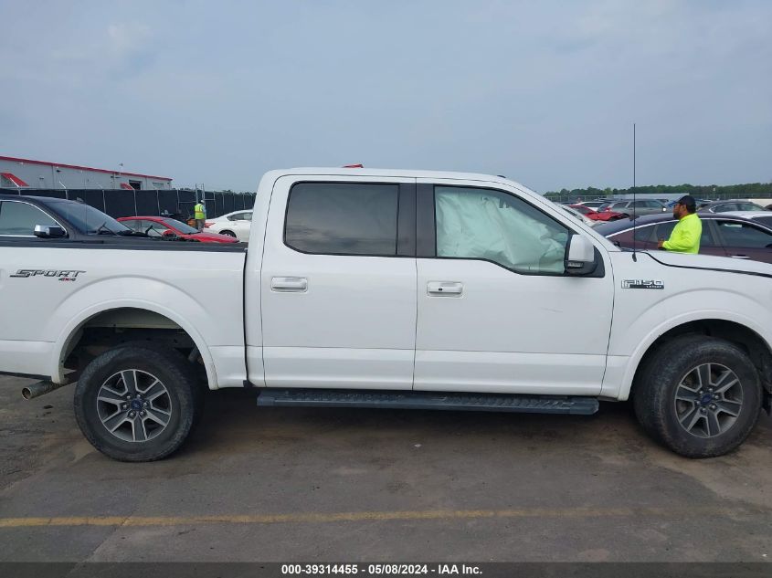 2015 Ford F-150 Lariat VIN: 1FTEW1EF2FFD01902 Lot: 39314455