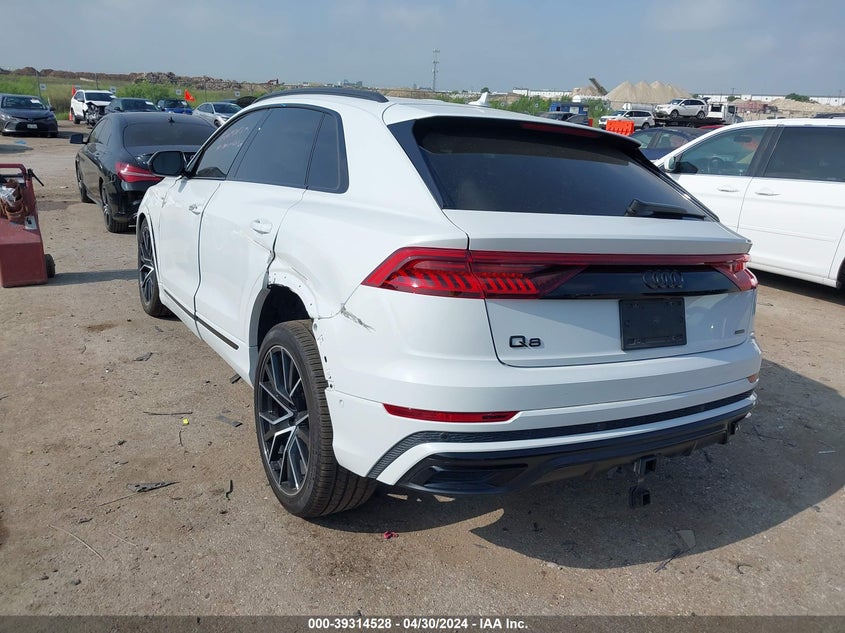 2021 Audi Q8 Premium Plus 55 Tfsi Quattro Tiptronic VIN: WA1EVAF17MD019411 Lot: 39314528