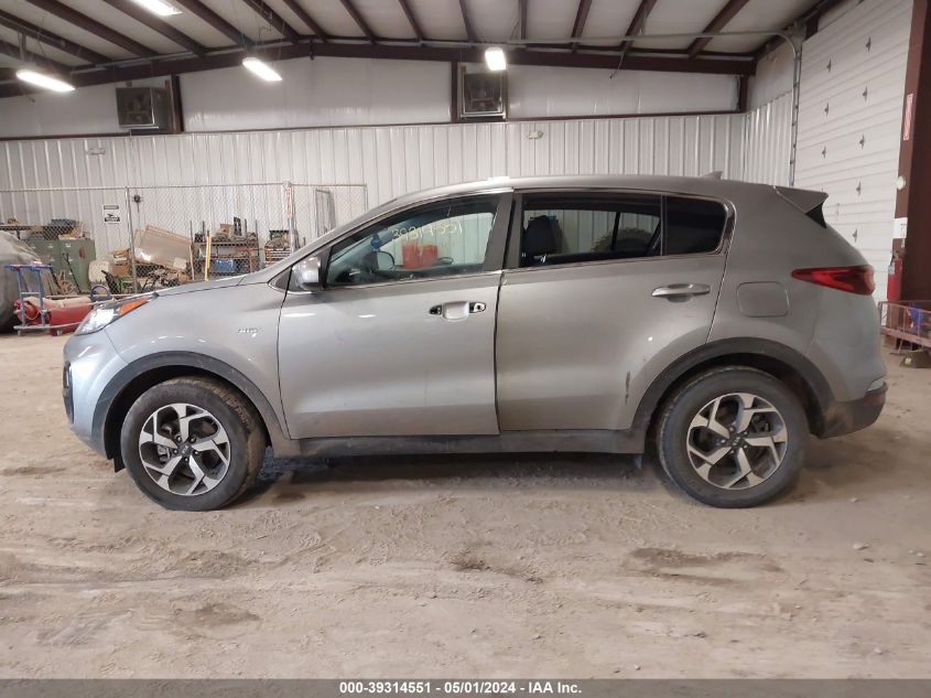 2021 Kia Sportage Lx VIN: KNDPMCAC3M7907464 Lot: 39314551