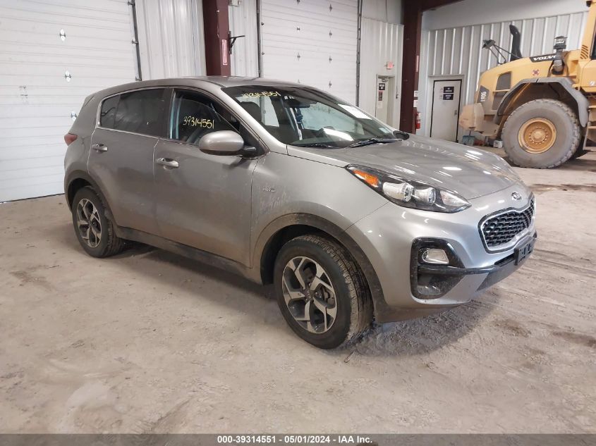 2021 Kia Sportage Lx VIN: KNDPMCAC3M7907464 Lot: 39314551