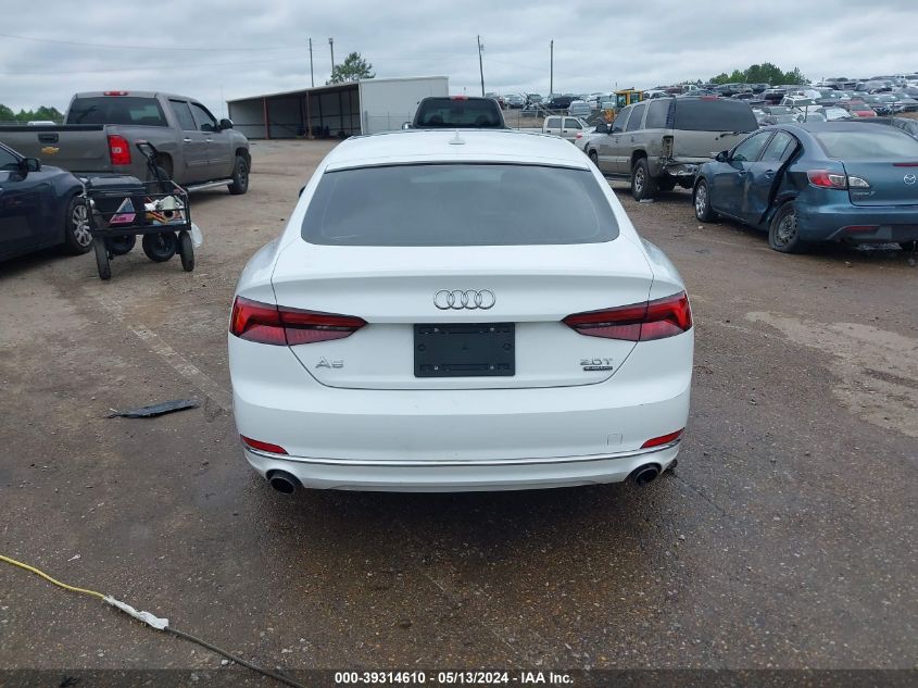 2018 Audi A5 2.0T Premium VIN: WAUANCF56JA111879 Lot: 39314610