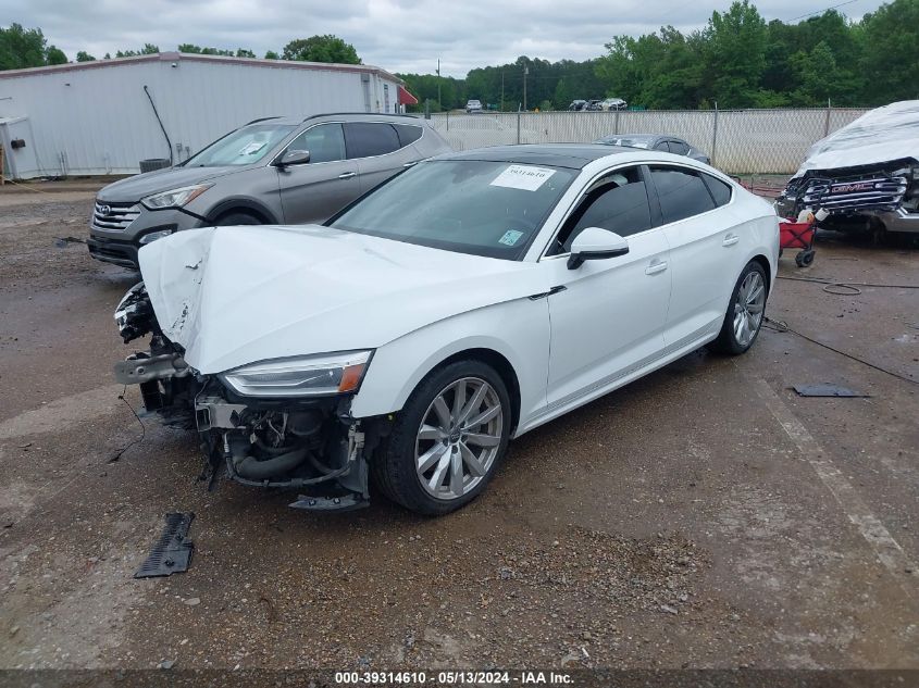 2018 Audi A5 2.0T Premium VIN: WAUANCF56JA111879 Lot: 39314610