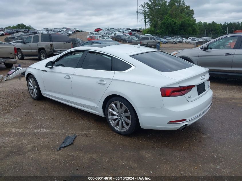 2018 Audi A5 2.0T Premium VIN: WAUANCF56JA111879 Lot: 39314610