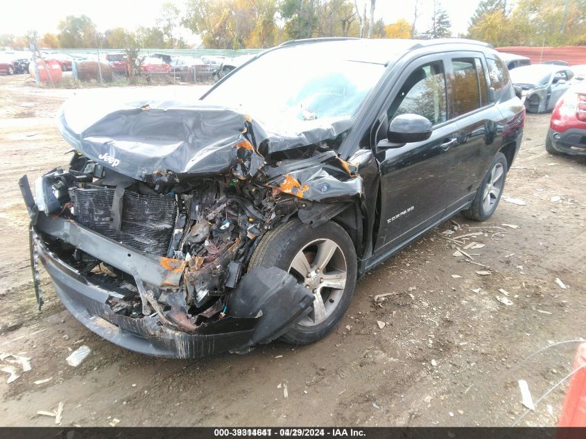 2017 Jeep Compass High Altitude Fwd VIN: 1C4NJCEB5HD165996 Lot: 39314641