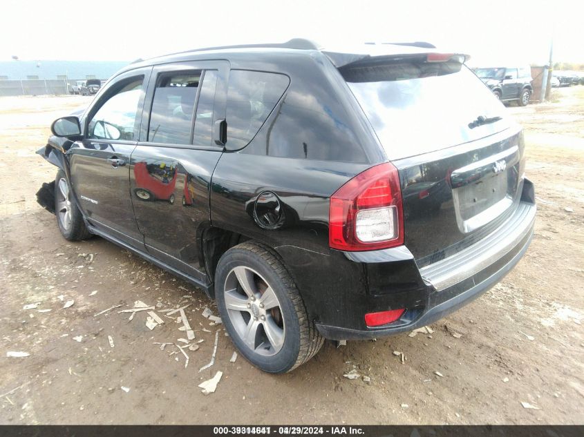 2017 Jeep Compass High Altitude Fwd VIN: 1C4NJCEB5HD165996 Lot: 39314641