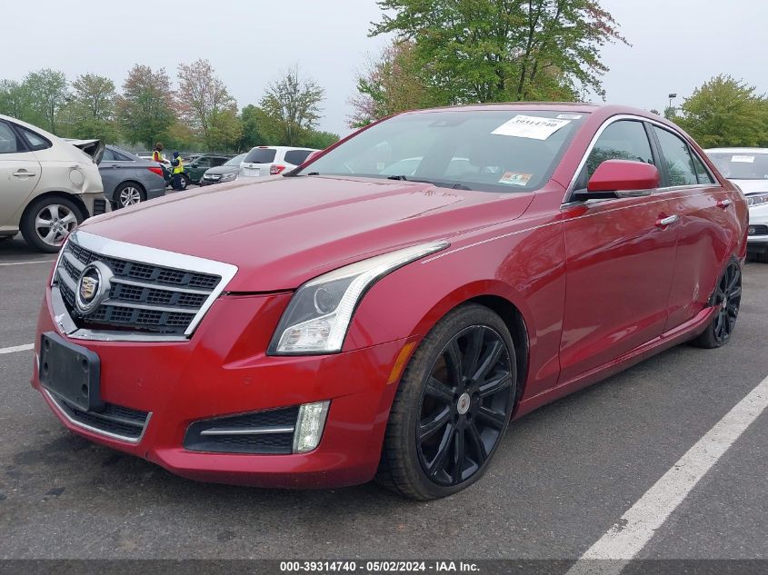 VIN 1G6AE5S34D0132858 2013 Cadillac ATS, Premium no.2