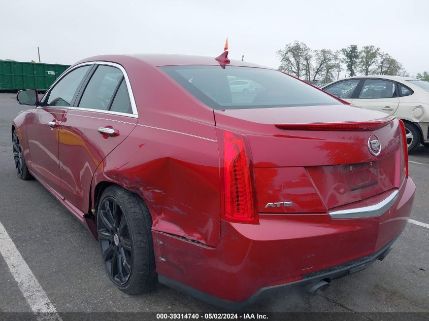 VIN 1G6AE5S34D0132858 2013 Cadillac ATS, Premium no.3