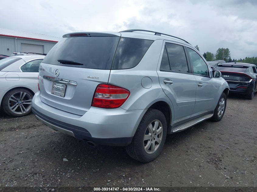 2007 Mercedes-Benz Ml 320 Cdi 4Matic VIN: 4JGBB22E57A236554 Lot: 39314747