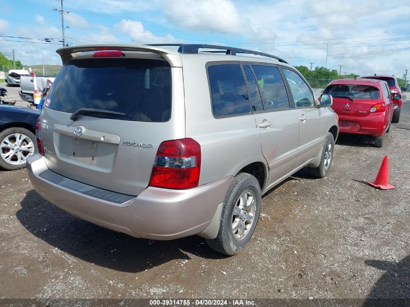 2007 Toyota Highlander V6 VIN: JTEHP21A470193793 Lot: 39314755