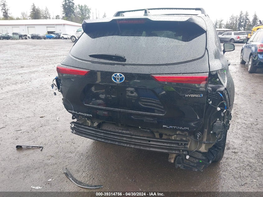 2023 TOYOTA HIGHLANDER HYBRID PLATINUM - 5TDEBRCHXPS126007