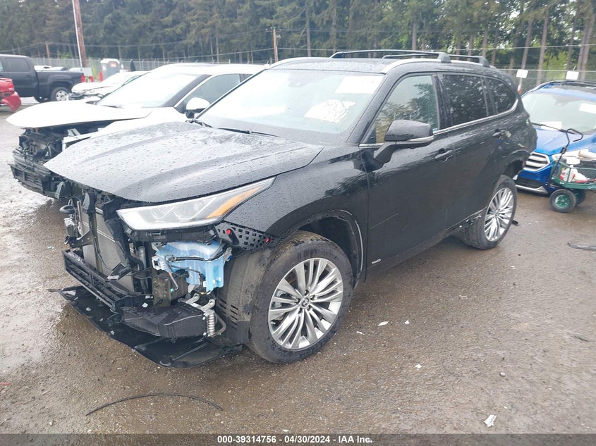 2023 TOYOTA HIGHLANDER HYBRID PLATINUM - 5TDEBRCHXPS126007