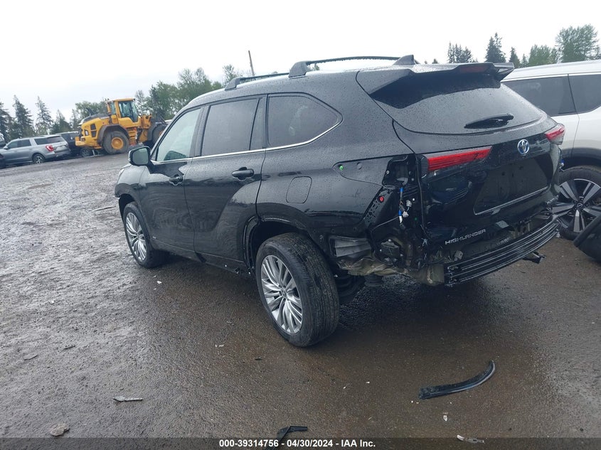 2023 TOYOTA HIGHLANDER HYBRID PLATINUM - 5TDEBRCHXPS126007