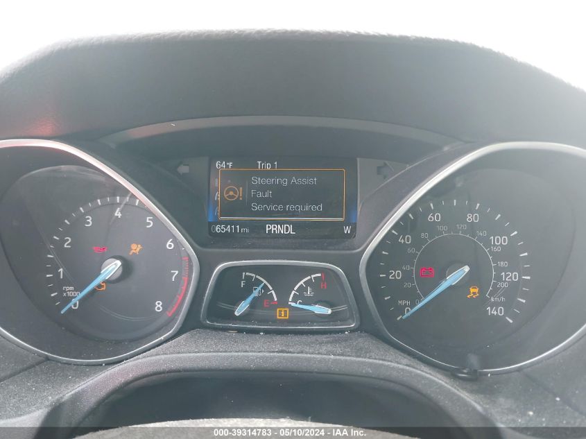 2017 Ford Focus Se VIN: 1FADP3F24HL308022 Lot: 39314783