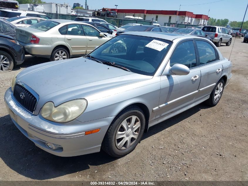 KMHWF25S62A652791 | 2002 HYUNDAI SONATA