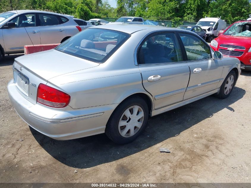 KMHWF25S62A652791 | 2002 HYUNDAI SONATA