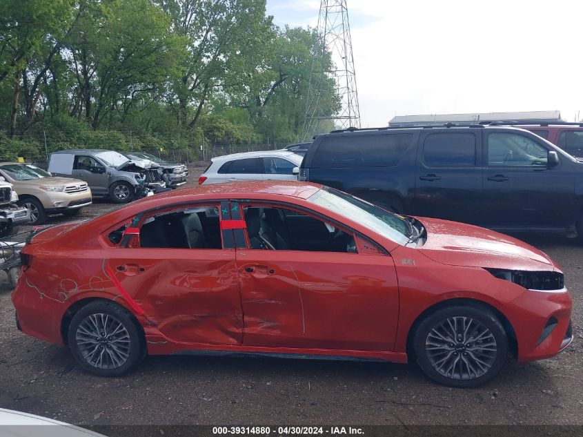 2023 Kia Forte Gt-Line VIN: 3KPF54AD4PE513824 Lot: 39314880