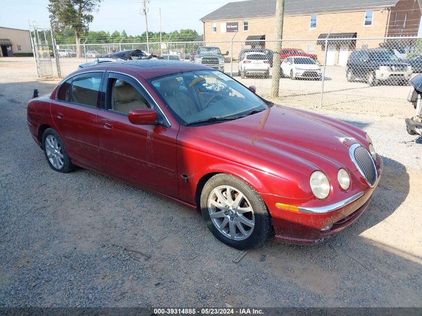 2000 Jaguar S-Type 4.0L V8 VIN: SAJDA01D5YGL47764 Lot: 39314885