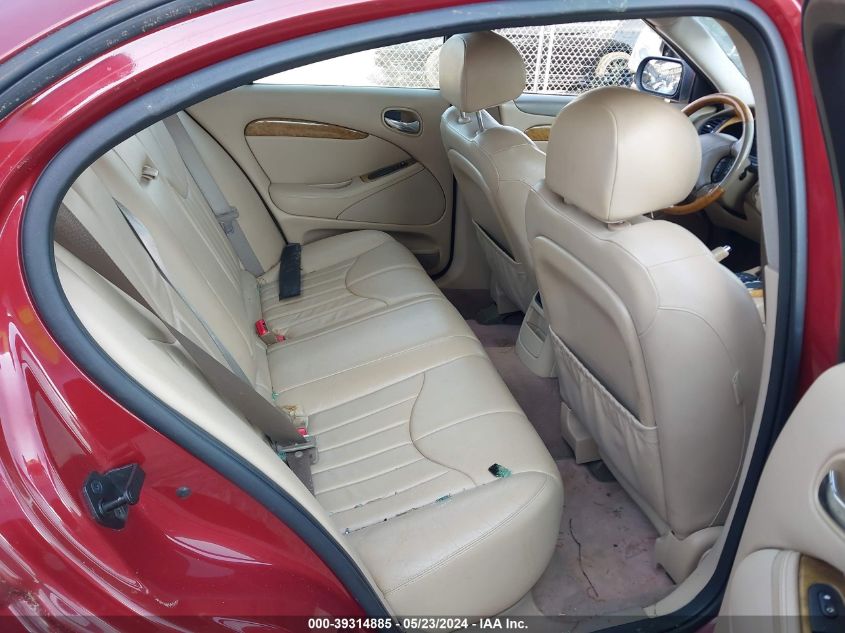 2000 Jaguar S-Type 4.0L V8 VIN: SAJDA01D5YGL47764 Lot: 39314885