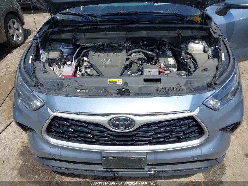 VIN 5TDKDRAH5PS521065 2023 TOYOTA HIGHLANDER XLE