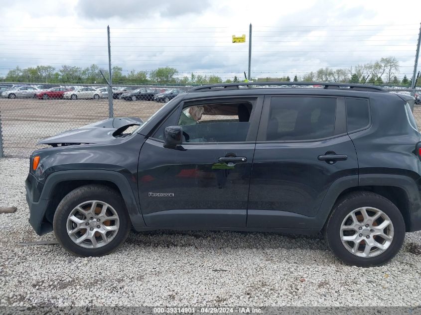 2017 Jeep Renegade Latitude Fwd VIN: ZACCJABB8HPG37707 Lot: 39314901