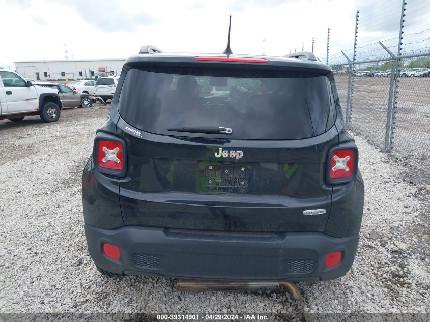 2017 Jeep Renegade Latitude Fwd VIN: ZACCJABB8HPG37707 Lot: 39314901