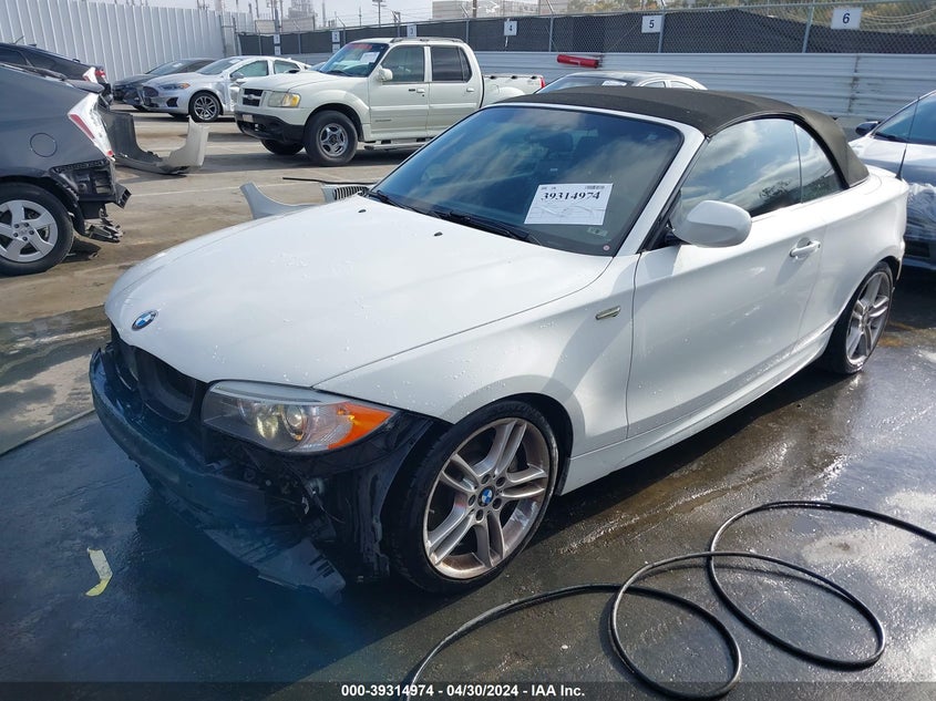 2012 BMW 135I VIN: WBAUN7C5XCVM25782 Lot: 39314974