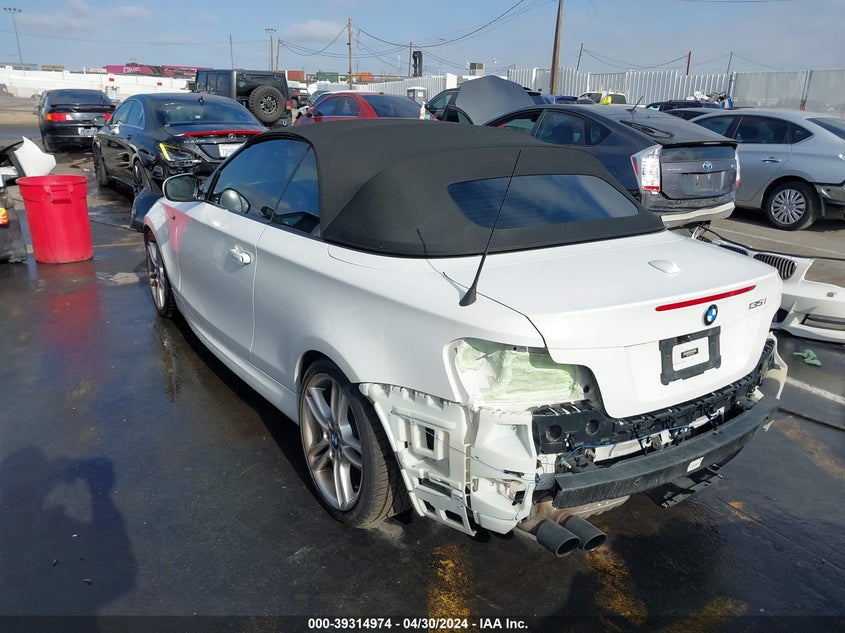 2012 BMW 135I VIN: WBAUN7C5XCVM25782 Lot: 39314974