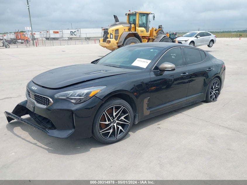 2022 Kia Stinger Gt-Line VIN: KNAE35LD5N6113713 Lot: 39314978
