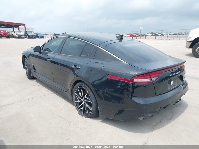 2022 Kia Stinger Gt-Line VIN: KNAE35LD5N6113713 Lot: 39314978