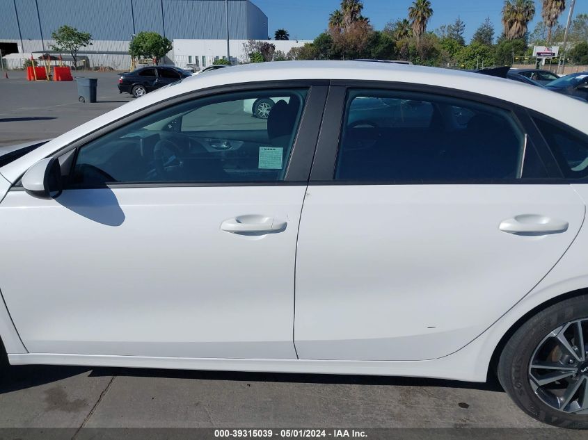 2022 Kia Forte Lxs VIN: 3KPF24AD6NE461540 Lot: 39315039