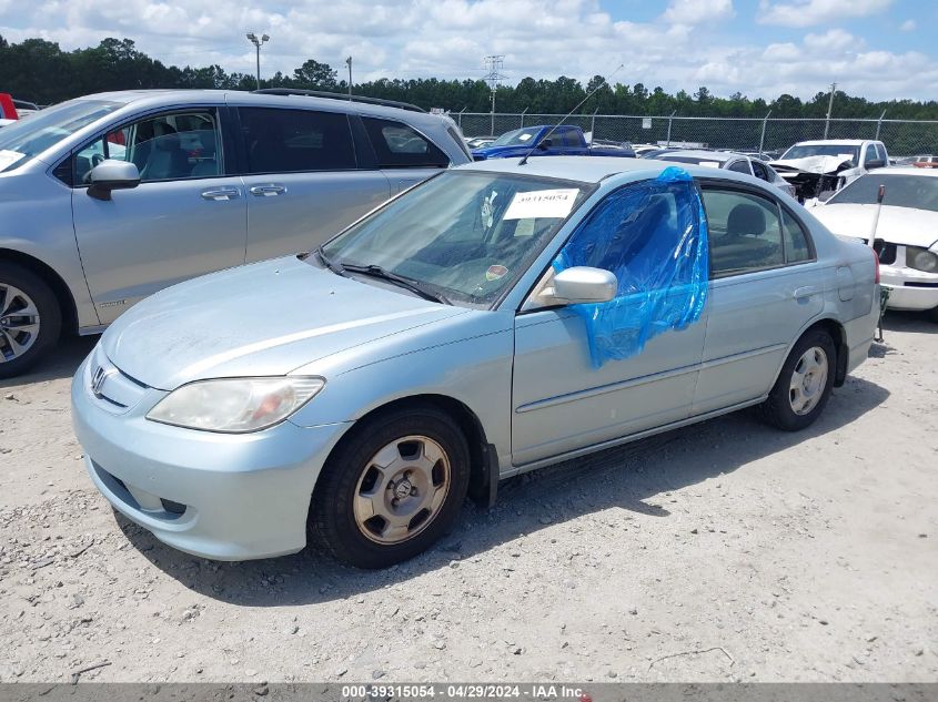 JHMES96694S013242 | 2004 HONDA CIVIC