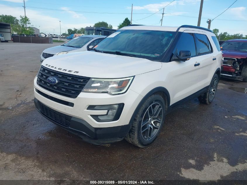 2017 Ford Explorer Sport VIN: 1FM5K8GT4HGA73546 Lot: 39315089