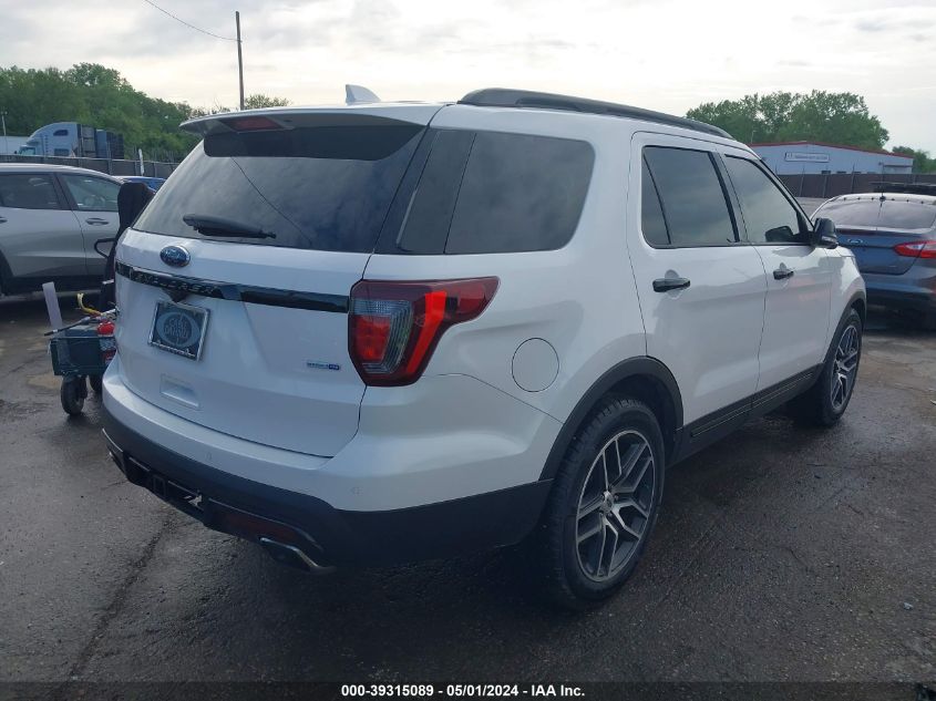 2017 Ford Explorer Sport VIN: 1FM5K8GT4HGA73546 Lot: 39315089